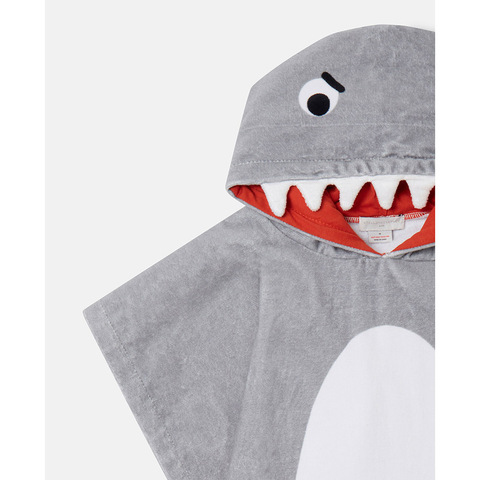 Халат-Пончо Stella McCartney Kids Shark