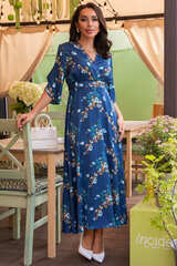 Платье Летнее вдохновение (джинс) П14145-1М LT Collection