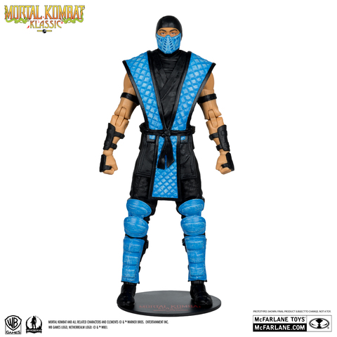 Фигурка Саб Зиро из игры Мортал Комбат Классик Mcfarlane