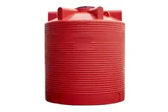 Емкость цилиндрическая транспортная Пластерра PT VLT 6000 л. (6500 л.) вертикальный (2000x2000x2300см;140кг;красный) - арт.560126