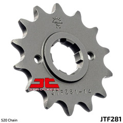Звезда передняя ведущая JTF281.14 XR250 XL250 CB250 XR600