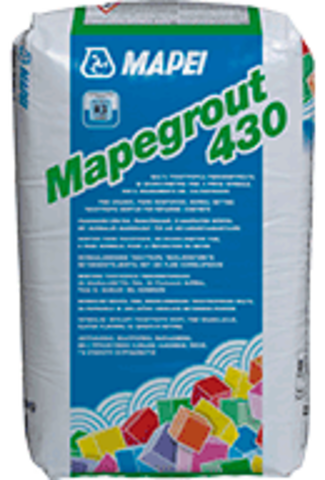 Mapei Mapegrout 430/Мапей Мапеграут430 безусадочный быстротвердеющий мелкозернистый раствор средней прочности для ремонта поверхности бетонных конструкций