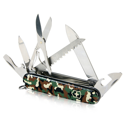 Нож складной Victorinox Huntsman Camouflage, 91 mm (1.3713.94)