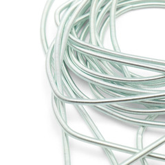 Канитель/трунцал гладкая матовая 1 мм, 5 гр. +/- 0,1 гр, светло-бирюзовый