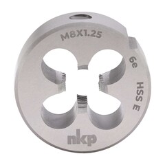 Плашка М 8,0х1,25 DINEN22568 HSSE 6e 25х9мм NKP 289080N