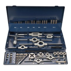 Набор метчиков и плашек M3 -M12 HSS-G 43пр H-Tools 245030HT (З)