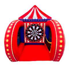 Надувной дартс «Шапито» на подкачке, диаметр 2,5 м, размер 2,5×2,5×3 м