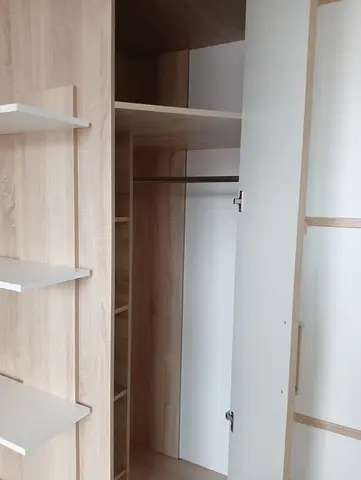 Шкаф угловой Сакура дуб сонома / белый