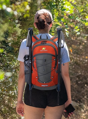 Картинка рюкзак туристический Nevo Rhino 9243-25 Orange - 10