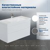 Aquanet 365917 Тумба с раковиной Nova Lite 2.0 110 2 ящ. цв. белый глянец (365917)
