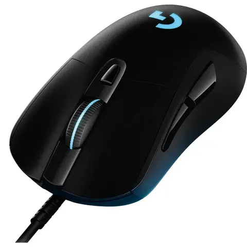 Мышь проводная игровая LOGITECH G403 Hero black (USB, 25600dpi, 6but) (910-005636)