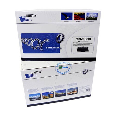 Совместимый картридж TN-3380 для принтеров Brother HL-54xx, 6180DW, DCP-8110DN, 8250DN, MFC-8520DN, 8950DW. Ресурс 8000 страниц.