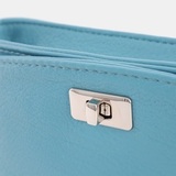 Сумка Саломея 339 фактурный морская волна