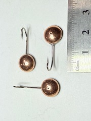 Мормышка Mustad тип 310 цв: медь (2,6гр. d-10мм)