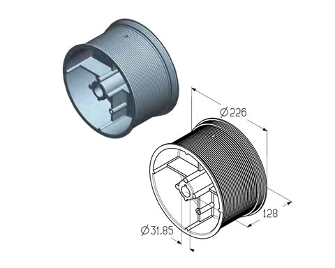 ALUTECH Барабан, CD032N-5 / 4