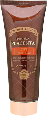 3W CLINIC Мягкий гель с экстрактом плаценты Premium Placenta Soft Peeling Gel
