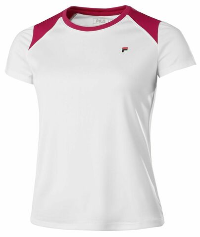 Женская теннисная футболка Fila T-Shirt Josephine W - white