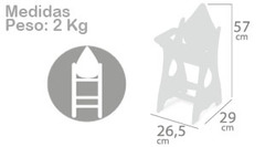 DeCuevas Стульчик для кормления куклы серии 