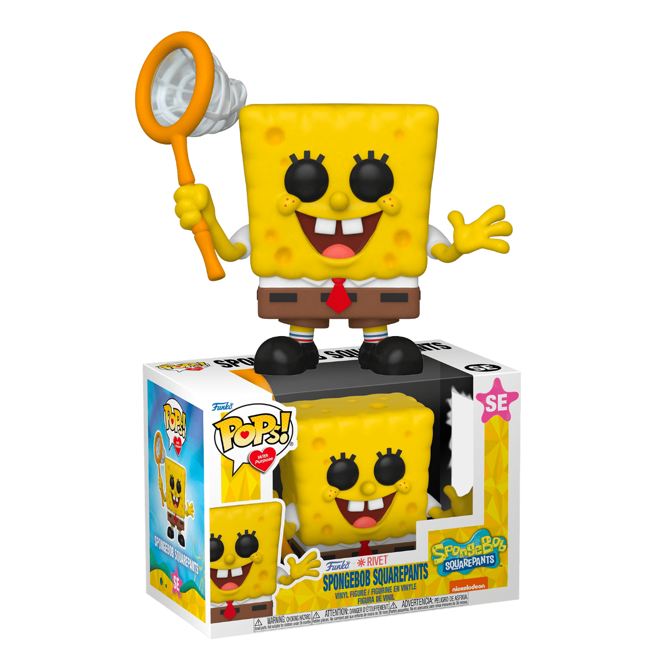 Фигурка Funko POP! with Purpose: Spongebob - купить по выгодной цене |  Funko POP Shop