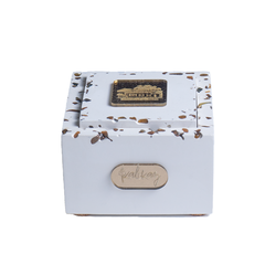 Свеча "Библиотека М.Ю.Лермонтова" с полудрагоценным камнем. Посвященный музею М.Ю.Лермонтова