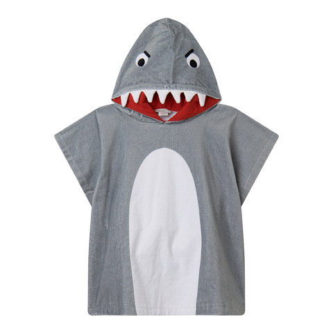 Халат-Пончо Stella McCartney Kids Shark