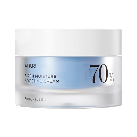 Anua Birch 70% Boosting Cream Moisture успокаивающий крем с берёзовым соком