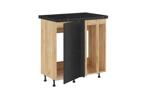 Брауни МП-850 шкаф под мойку (Стол под мойку (прямой угол) одна створка+2 фальшпанели)