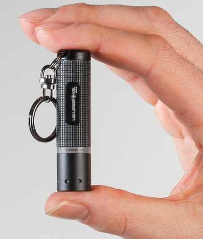 Фонарь ручной Led Lenser K2L, 25 lm, чёрный  (8202-L)
