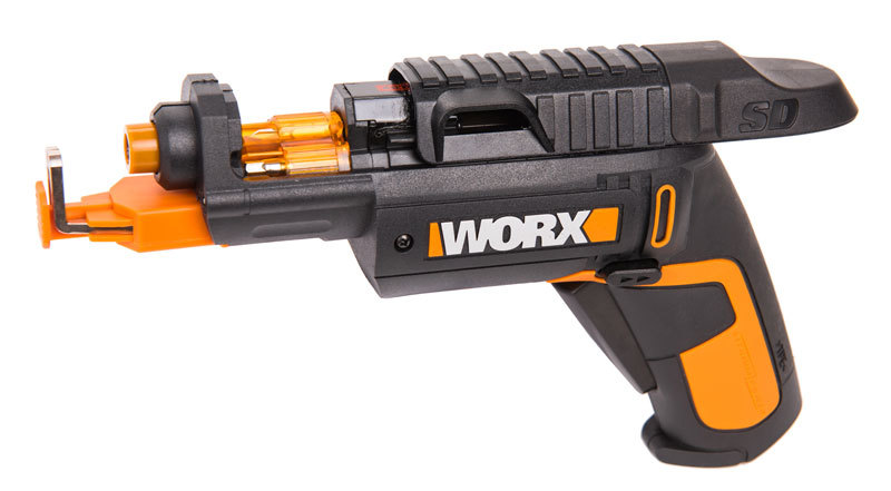 Отвертка аккумуляторная WORX WX255 SD Slide Driver, 4В, ЗУ, набор бит (6 шт)