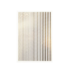 Serebro Объемная гибкая лента для дизайна ( золото)