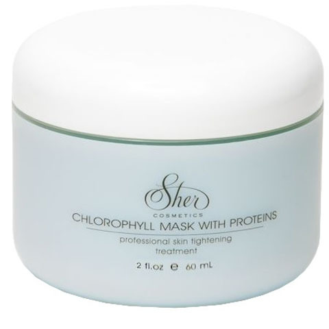 Sher Cosmetics: Маска для лица с хлорофиллом и протеинами (Chlorophyll Mask with Proteins)