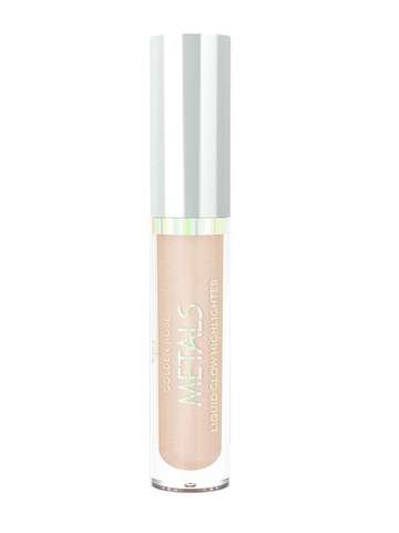 Golden Rose Хайлайтер для макияжа лица тон 03 METALS Liquid Glow Highlighter