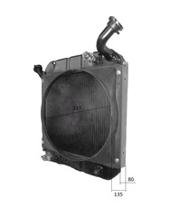 Радиатор охлаждения KM 376, KDE19,ТСС ЭЛАД-16,19 / (Radiator Ass'y for KDE-19, KDE19T3-10200)