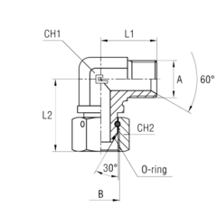 Соединение PFN90 BSP 1.1/4" CAST