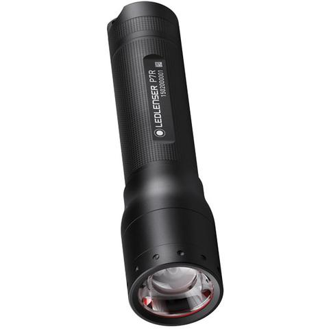 Фонарь ручной Led Lenser P7R, чёрный, светодиодный, 18650x1 (500933)