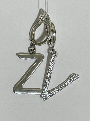 Z и V (серьги из серебра)