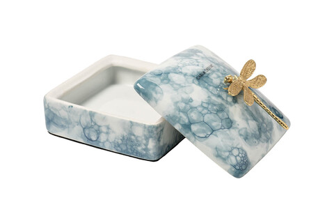 Шкатулка Garda Decor голубая 55rd6078s