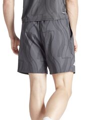 Теннисные шорты Adidas Club Tennis Graphic Shorts - carbon/black