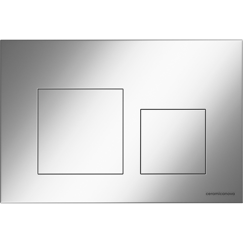 Ceramica Nova CN12-002M Кнопка смыва Balance, клавиши Square, цвет хром матовый, арт. CN12-002M