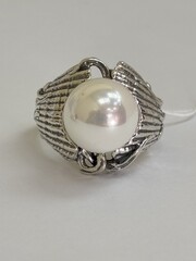 Ракушка(кольцо из серебра)