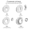 Съемная оптика для аварийного встраиваемого светильника Moncato DP807 LED
