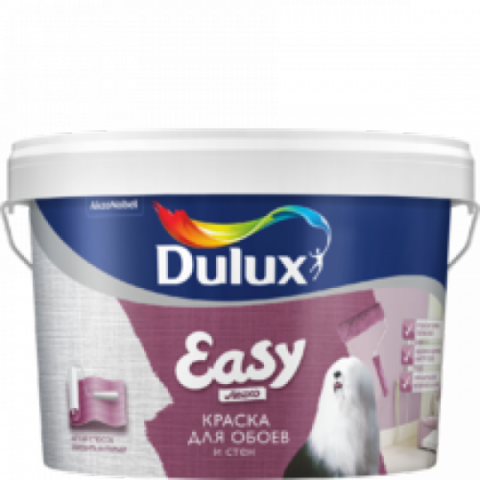 Dulux Easy Интерьерная водоэмульсионная краска для всех типов обоев.