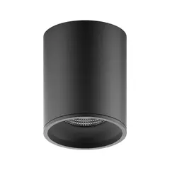 Св-к Gauss LED HD007 накладной 12W (черный) 4100K 79x100,920лм