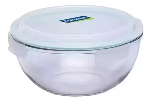 Контейнер Glasslock MBCB-100 (1000ml, круглый, голубой силикон)
