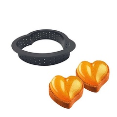 Перфорированная форма из термопластика "Сердце"