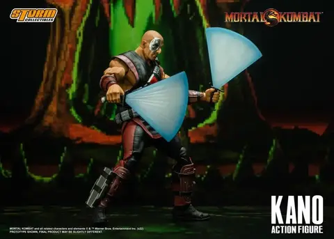 Фигурка Кано масштаб 1/12 Мортал Комбат Storm Collectibles