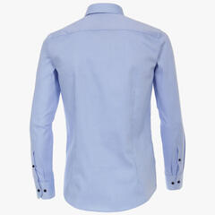 Сорочка Venti Modern Fit 193295500-100 из фактурной ткани голубая