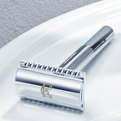 Станок для бритья т-образный Gillette King C. + 5 лезвий