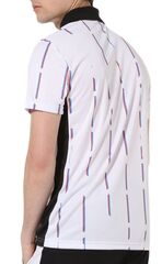 Теннисное поло Australian Ace Polo Shirt With Stripes - bianco