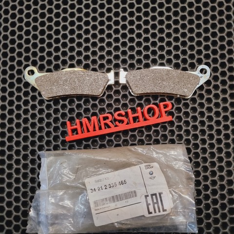 BMW Колодки тормозные задние R1200GS R1100S R850 R nineT (толще) 34 21 2 335 465 аналог 2p277 34 21 8 541 388